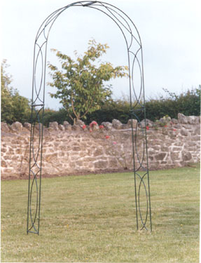 CROSSOVER GARDEN ARCHES GREEN 3 FOOT OPENING